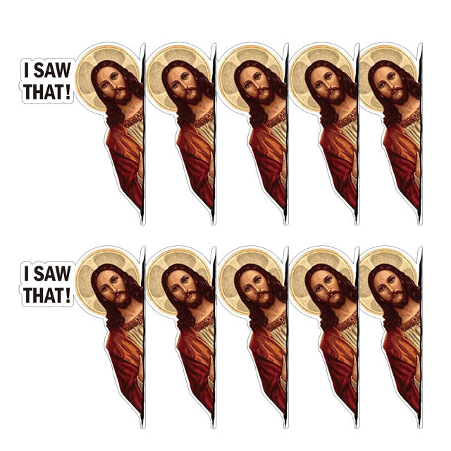 Jesus I Saw That | 10 Piece Stickers