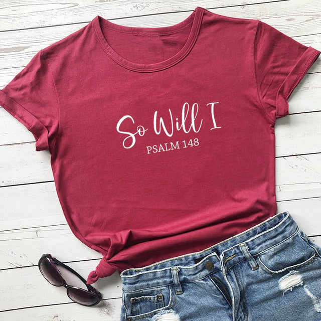 So Will I Psalm 1:48